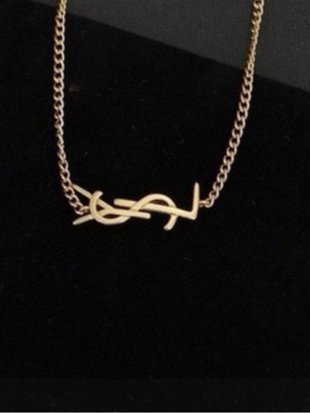 Saint Laurent YSL Fashion Gold Logo Bracelet - Elegant Women’s Jewelry